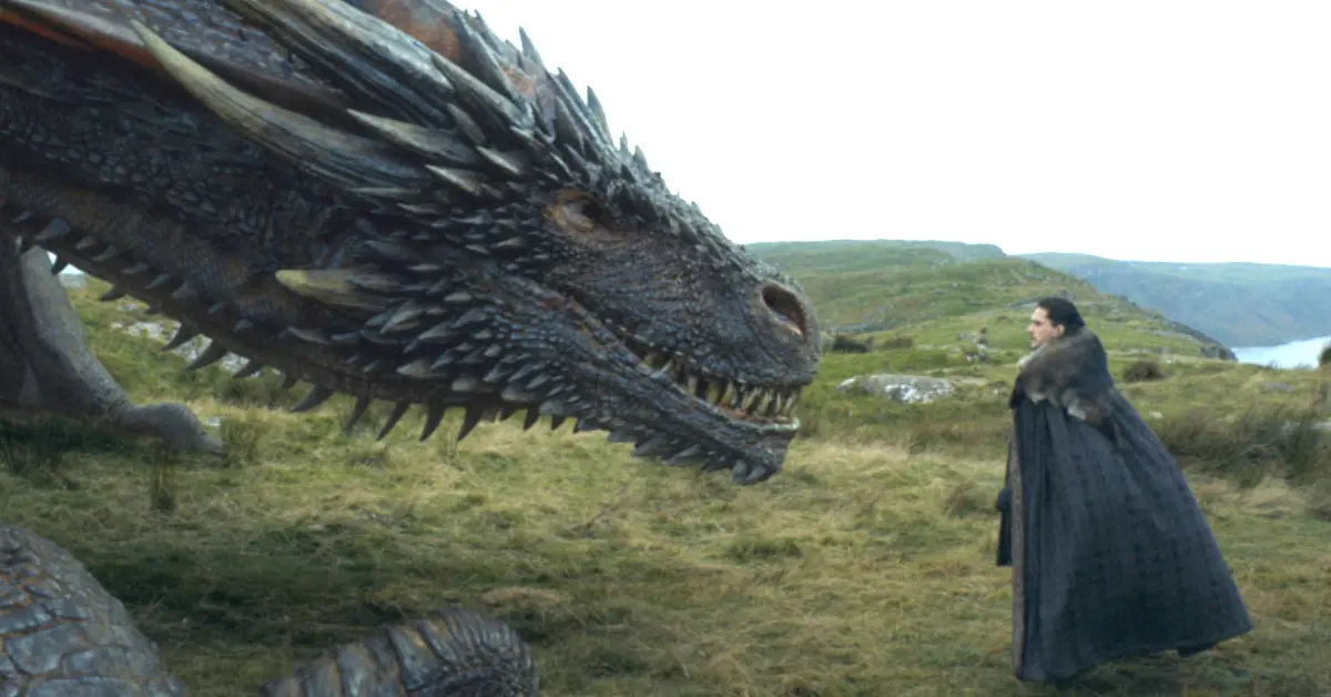 Rhaegal & Jon Snow