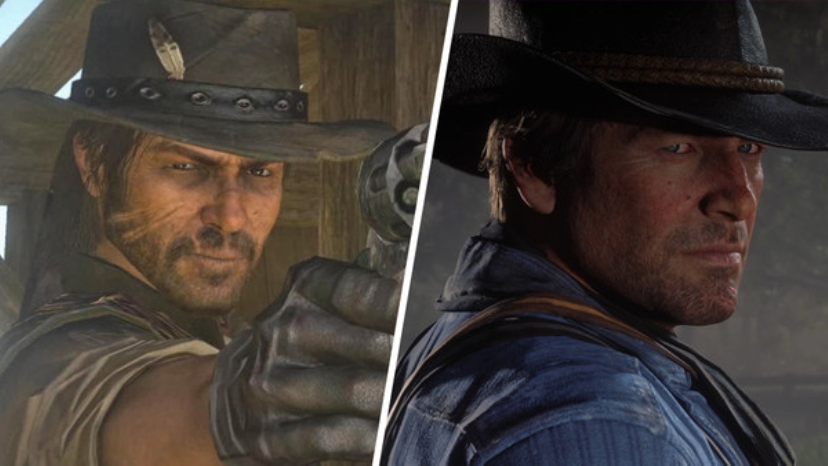 Source-John Marston from RDR 1 & Arthur Morgan from RDR2