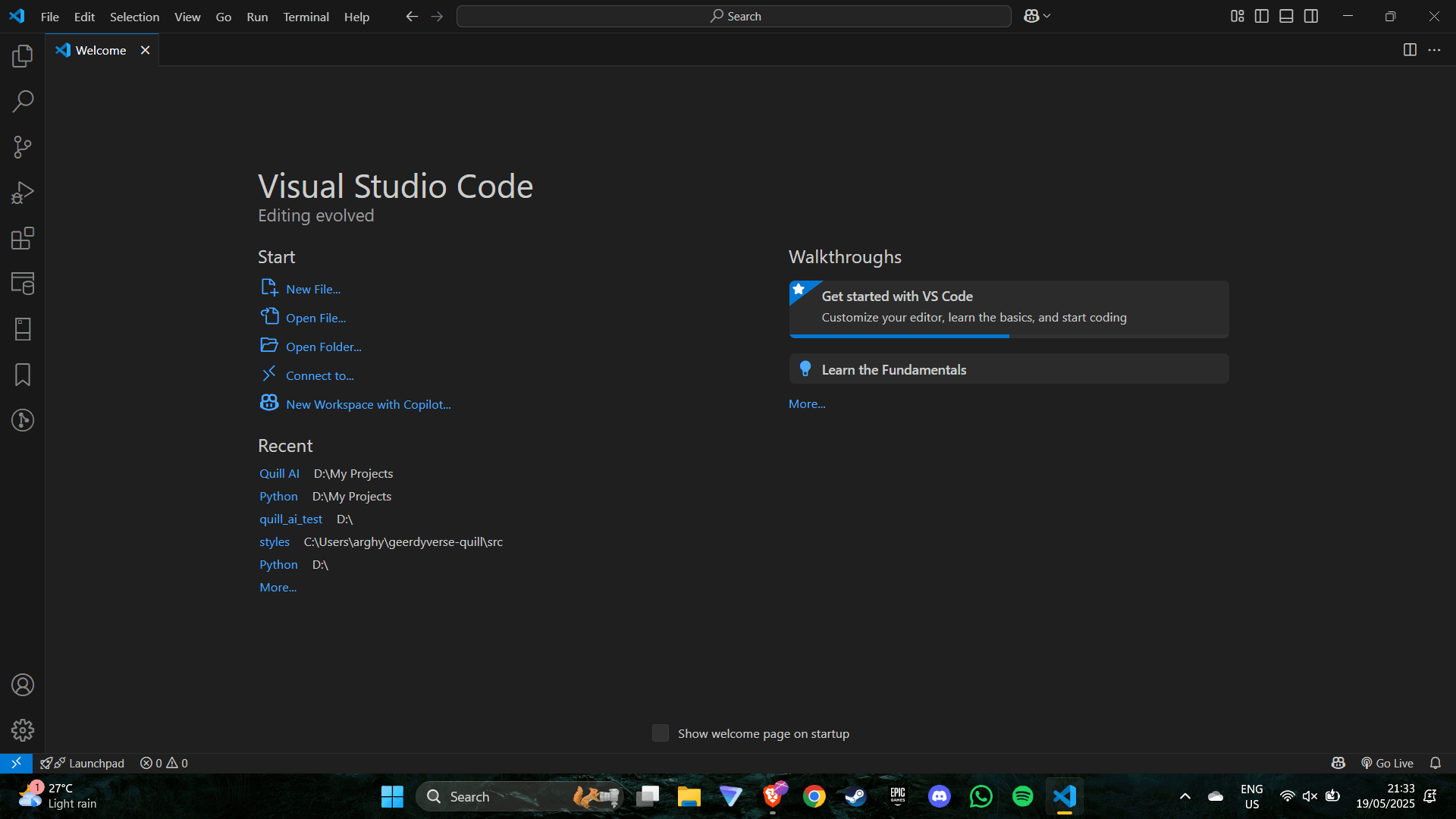 Module 2: Installing Python, VS Code and Some Extensions Module 2: Installing Python, VS Code and Some Extensions